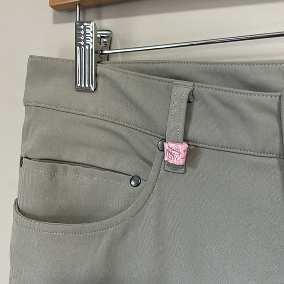 LULULEMON ABC Slim Fit 5 Pocket Pant Mens 34 inch Warpstreme Trench Tan Sz 30 - Picture 5 of 13